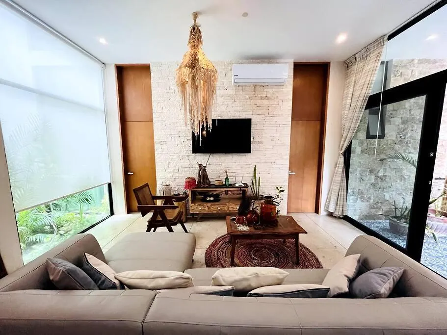 Lägenhet Luxe 3Br Stay - Private Terrace, Pool & Vibes Tulum