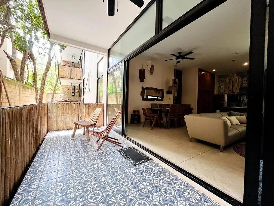 Lägenhet Luxe 3Br Stay - Private Terrace, Pool & Vibes Tulum